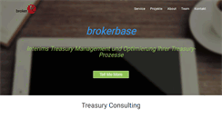 Desktop Screenshot of brokerbase.eu