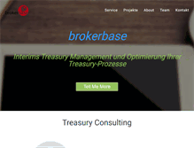 Tablet Screenshot of brokerbase.eu